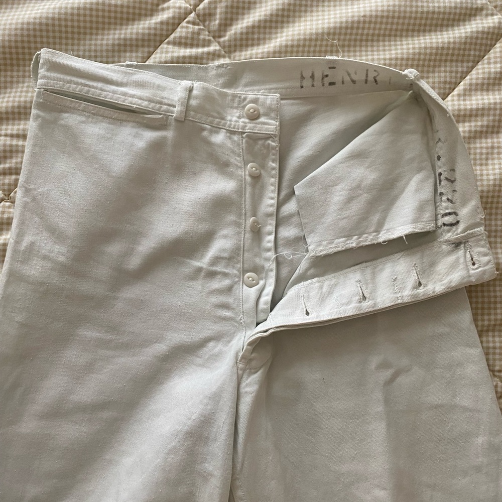 Vintage 1940s sailor pants